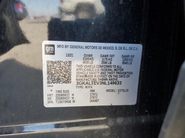Photo 14 from auction – 2022 GMC TERRAIN SL with VIN 3GKALTEV3NL149633