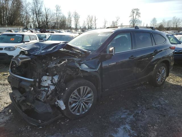 TOYOTA HIGHLANDER 2021 with VIN 5TDEBRCH4MS065460 - Photo from auction