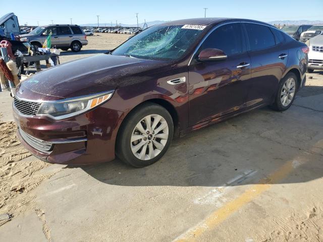 KIA OPTIMA LX 2016 with VIN 5XXGT4L30GG082369 - Photo from auction
