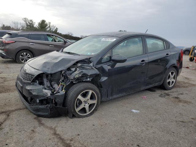 KIA RIO LX 2014 with VIN KNADM4A34E6376014 - Photo from auction