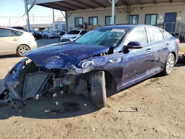 KIA OPTIMA EX 2016 with VIN 5XXGU4L32GG056160 - Photo from auction