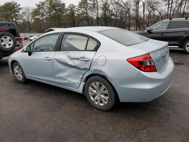 Photo 2 from auction – 2012 HONDA CIVIC LX with VIN 19XFB2F50CE007027