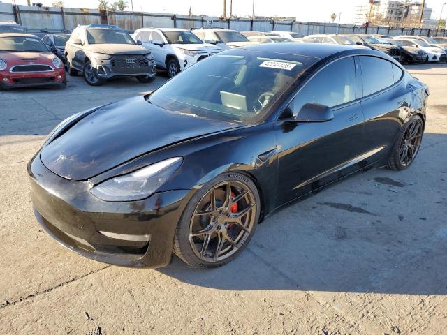 TESLA MODEL 3 2023 with VIN 5YJ3E1EC7PF607970 - Photo from auction