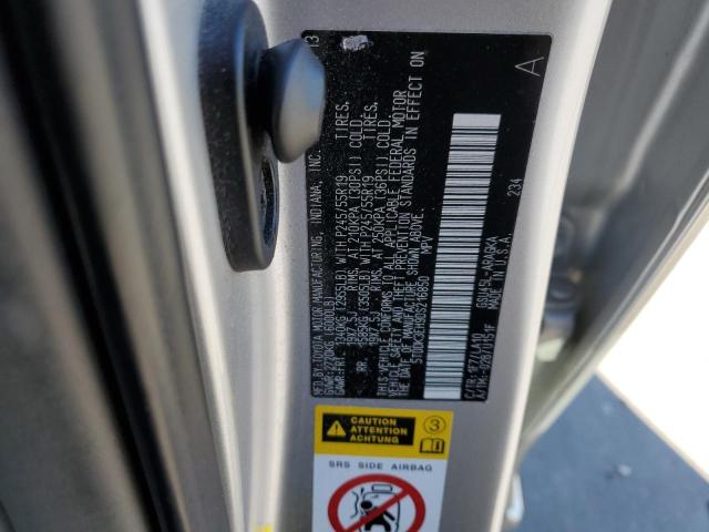 Photo 14 from auction – 2013 TOYOTA HIGHLANDER with VIN 5TDDK3EH9DS216850