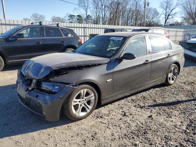 BMW 328 I 2008 with VIN WBAVA37548NL17961 - Photo from auction