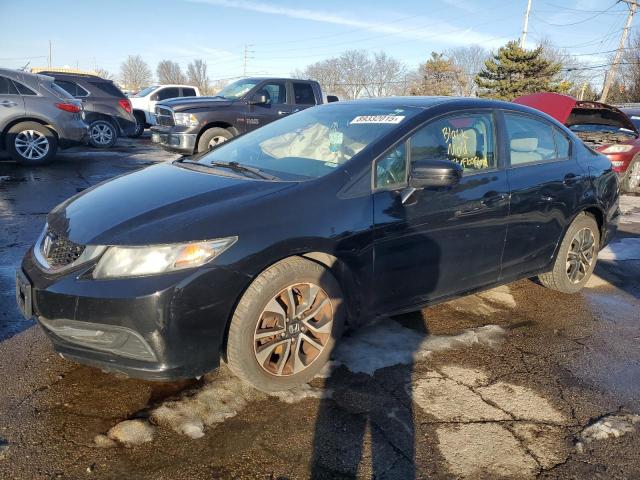 HONDA CIVIC EX 2014 with VIN 19XFB2F86EE059503 - Photo from auction