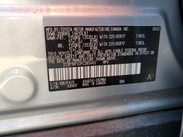 Photo 14 from auction – 2023 TOYOTA RAV4 XLE with VIN 2T3P1RFV2PC385443