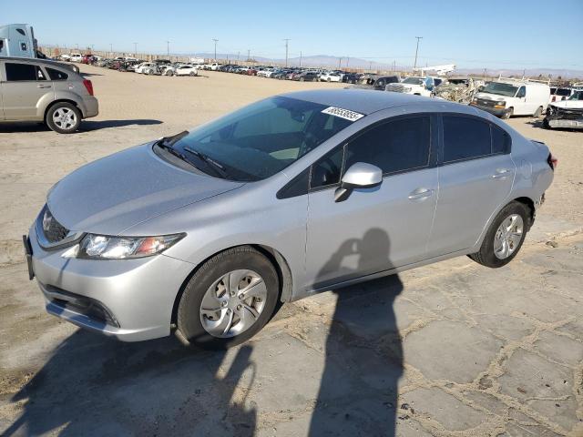 HONDA CIVIC LX 2013 with VIN 19XFB2F57DE252506 - Photo from auction