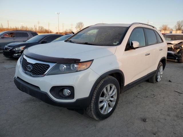 KIA SORENTO EX 2011 with VIN 5XYKU4A12BG100349 - Photo from auction