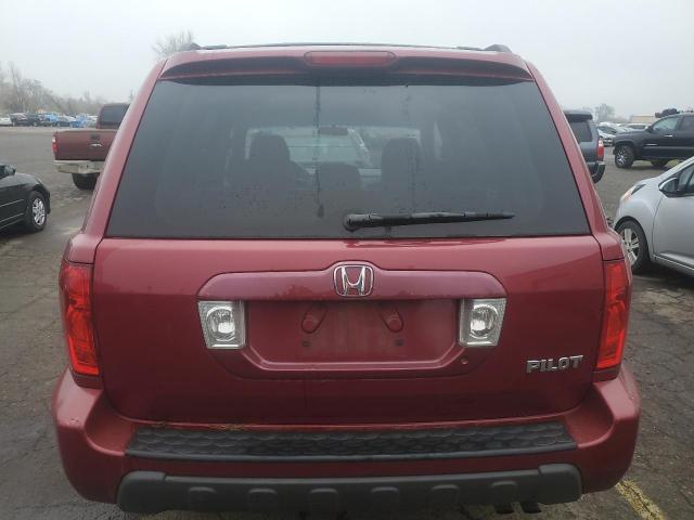 Photo 6 from auction – 2003 HONDA PILOT EXL with VIN 2HKYF18653H582300