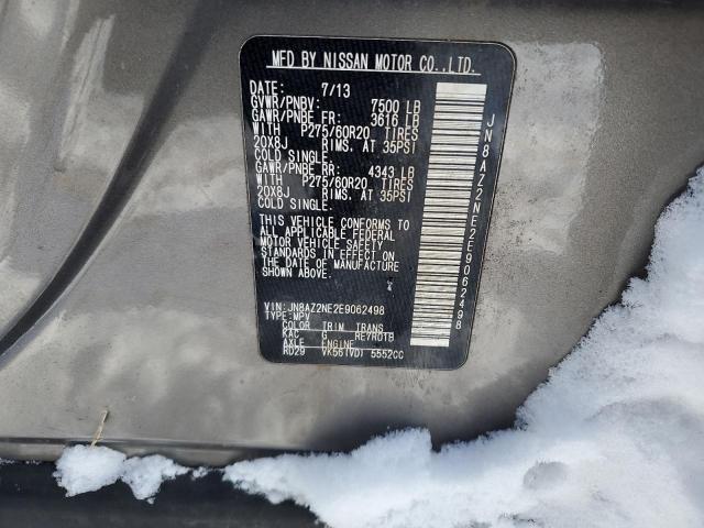 Photo 14 from auction – 2014 INFINITI QX80 with VIN JN8AZ2NE2E9062498