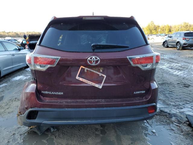 Photo 6 from auction – 2016 TOYOTA HIGHLANDER with VIN 5TDYKRFH5GS167962