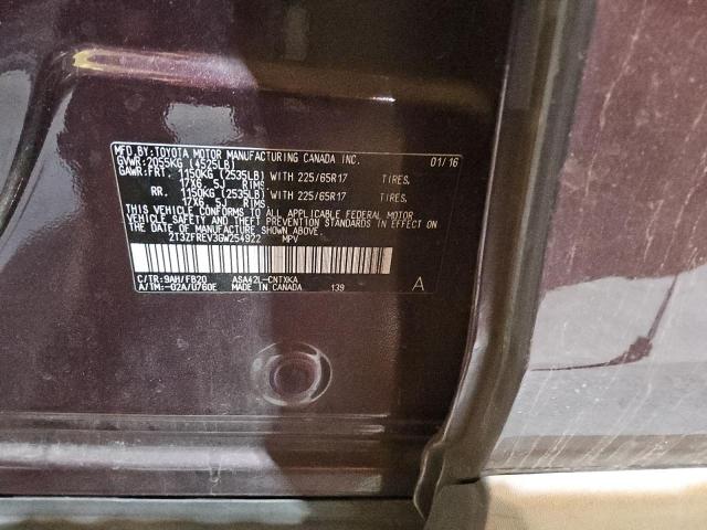 Photo 14 from auction – 2016 TOYOTA RAV4 LE with VIN 2T3ZFREV3GW254922