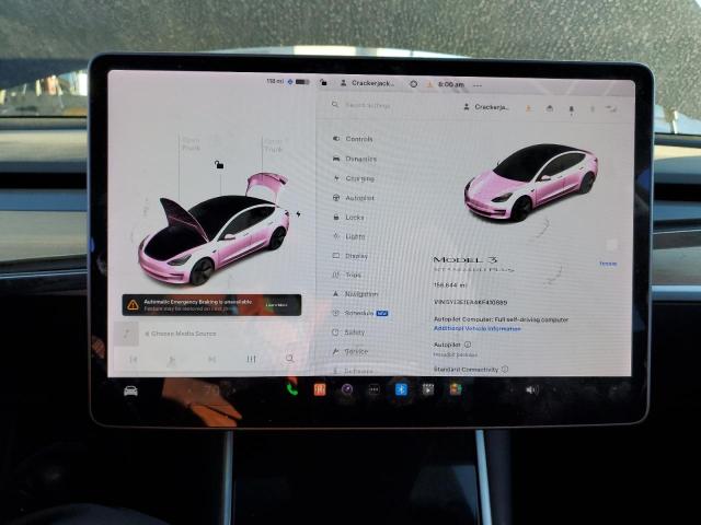 Photo 9 from auction – 2019 TESLA MODEL 3 with VIN 5YJ3E1EA4KF410889