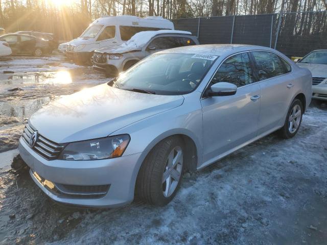 VOLKSWAGEN PASSAT SE 2014 with VIN 1VWBP7A35EC009611 - Photo from auction