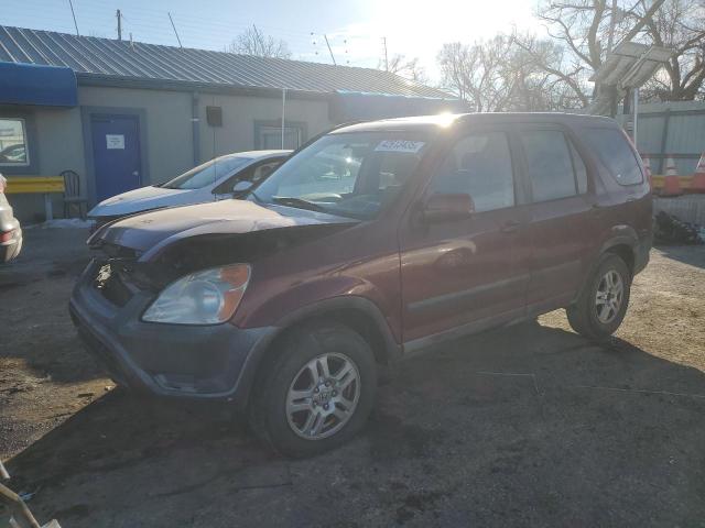 HONDA CR-V EX 2002 with VIN JHLRD78862C048282 - Photo from auction