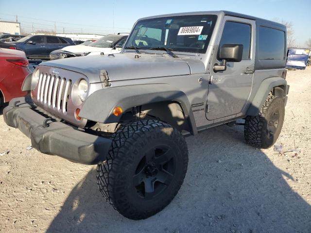 JEEP WRANGLER S 2013 with VIN 1C4AJWAGXDL705134 - Photo from auction
