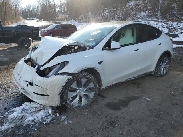 TESLA MODEL Y 2021 with VIN 5YJYGDEE3MF243707 - Photo from auction