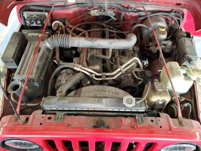 Photo 11 from auction – 2000 JEEP WRANGLER / with VIN 1J4FA49SXYP723404