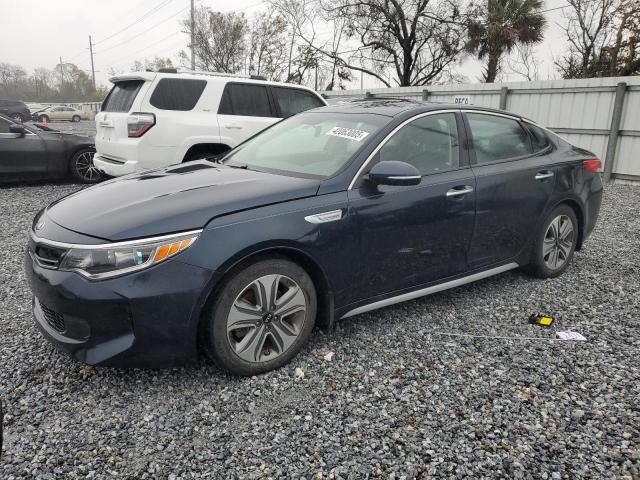 KIA OPTIMA HYB 2017 with VIN KNAGU4LE7H5009694 - Photo from auction