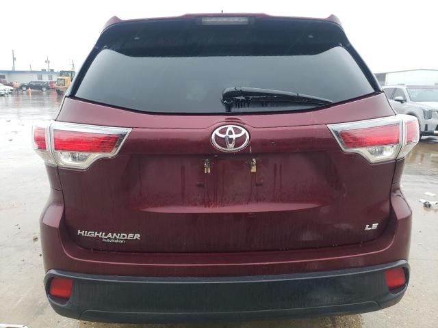Photo 6 from auction – 2016 TOYOTA HIGHLANDER with VIN 5TDZKRFH2GS132297