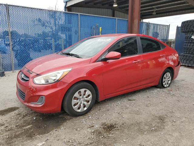 HYUNDAI ACCENT SE 2016 with VIN KMHCT4AE6GU986106 - Photo from auction