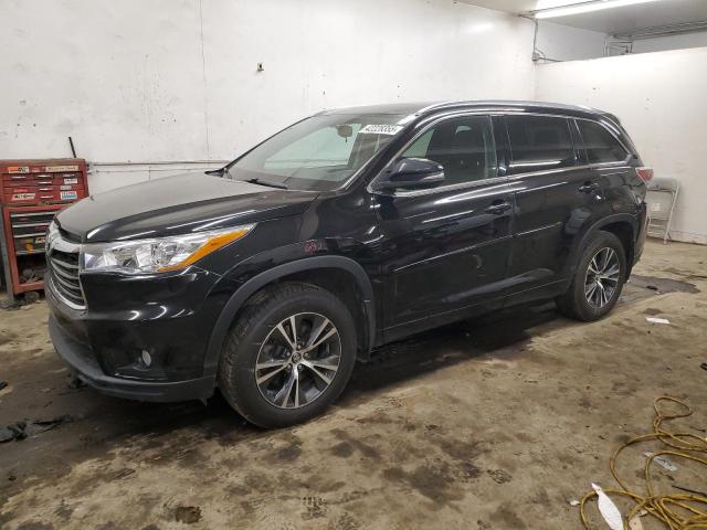 TOYOTA HIGHLANDER 2016 with VIN 5TDJKRFH7GS343296 - Photo from auction