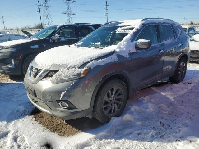 NISSAN ROGUE S 2016 with VIN 5N1AT2MVXGC767808 - Photo from auction