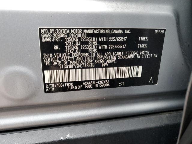 Photo 14 from auction – 2021 TOYOTA RAV4 LE with VIN 2T3G1RFV2MC145546