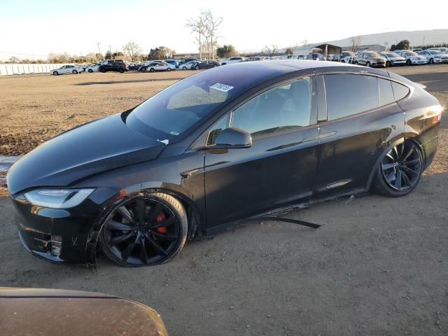 TESLA MODEL X 2021 with VIN 5YJXCDE42MF319772 - Photo from auction