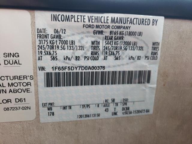 Photo 10 from auction – 2013 WINNEBAGO SUPER CHIE with VIN 1F65F5DY7D0A00376