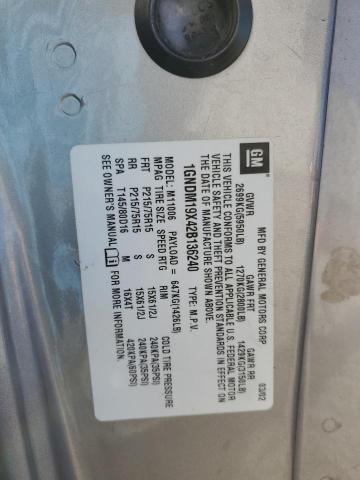 Photo 14 from auction – 2002 CHEVROLET ASTRO with VIN 1GNDM19X42B136240