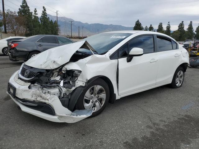 HONDA CIVIC LX 2013 with VIN 19XFB2F52DE230297 - Photo from auction