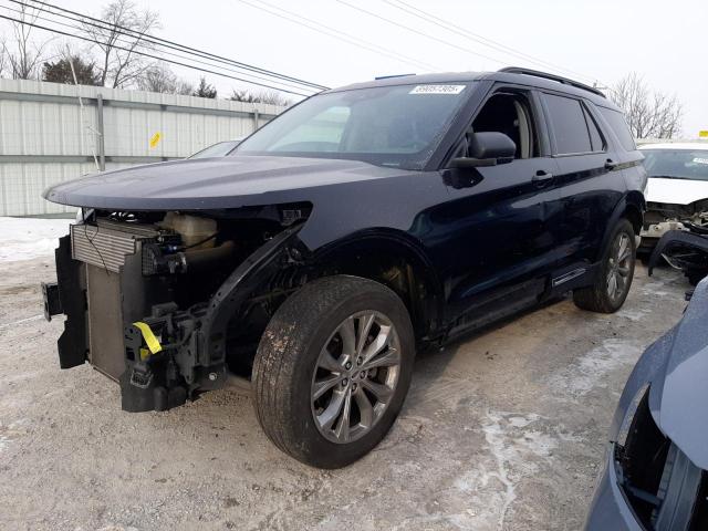 FORD EXPLORER X 2022 with VIN 1FMSK8DH1NGC39844 - Photo from auction