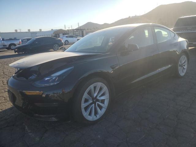 TESLA MODEL 3 2022 with VIN 5YJ3E1EA6NF187095 - Photo from auction