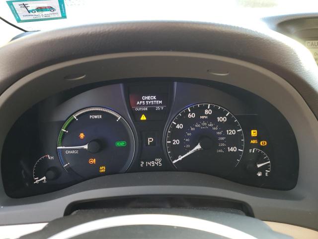 Photo 9 from auction – 2010 LEXUS RX 450H with VIN JTJBC1BA0A2026452