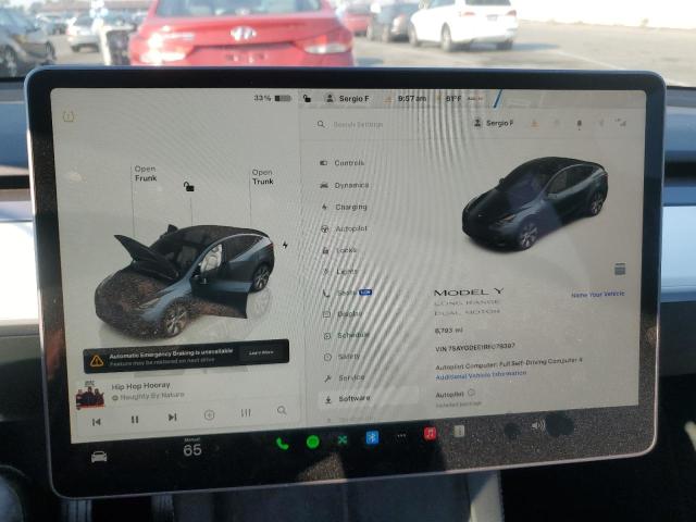 Photo 9 from auction – 2024 TESLA MODEL Y with VIN 7SAYGDEE1RF079397