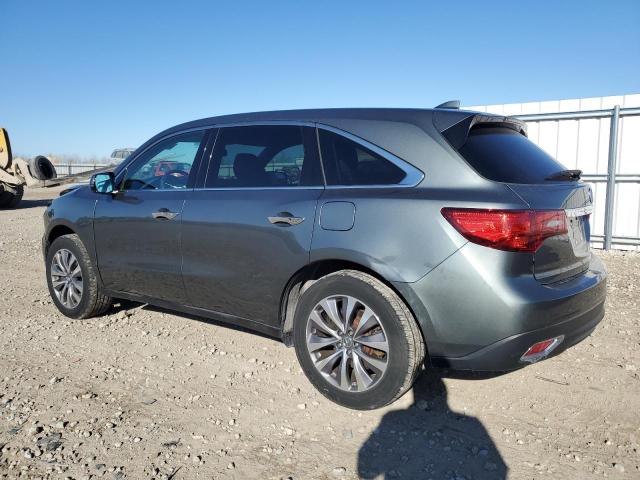 Photo 2 from auction – 2014 ACURA MDX TECHNO with VIN 5FRYD3H49EB011988