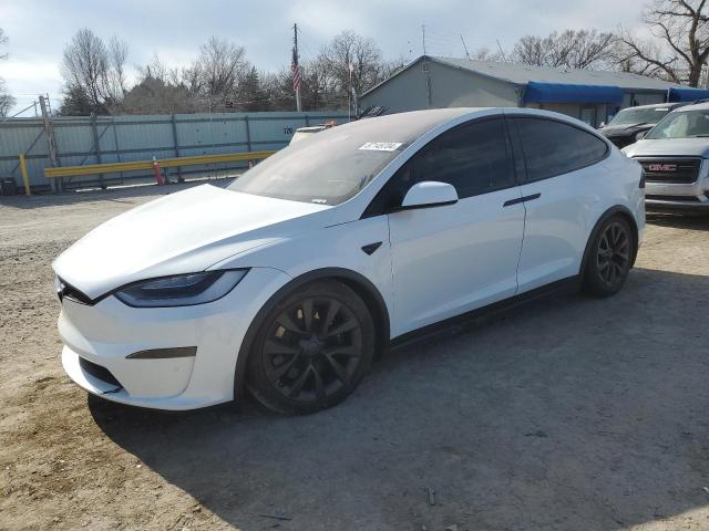 TESLA MODEL X 2022 with VIN 7SAXCAE57NF359647 - Photo from auction