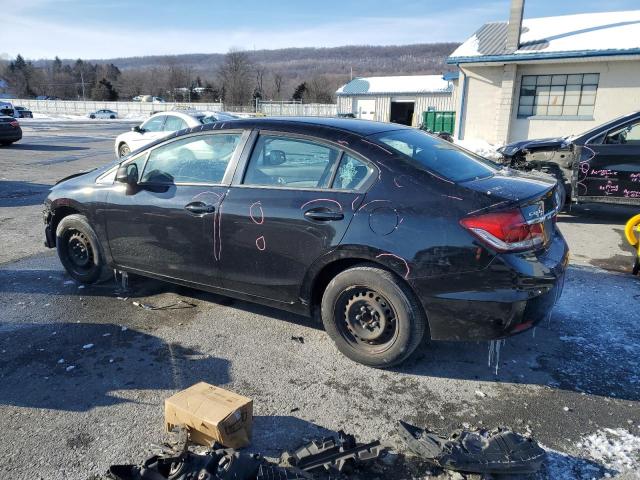 Photo 2 from auction – 2014 HONDA CIVIC LX with VIN 19XFB2F57EE264544