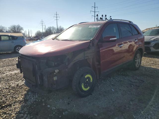 KIA SORENTO LX 2014 with VIN 5XYKT4A79EG459094 - Photo from auction