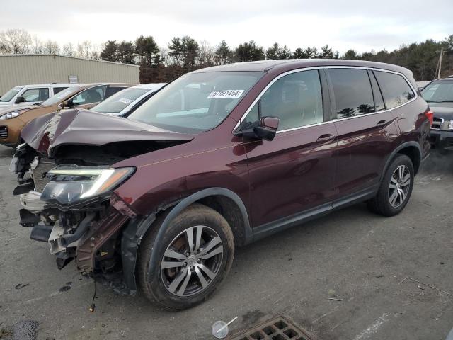 HONDA PILOT EXL 2016 with VIN 5FNYF6H55GB035391 - Photo from auction