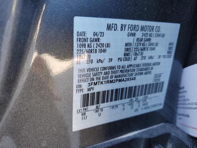 Photo 14 from auction – 2023 FORD MUSTANG MA with VIN 3FMTK1RM2PMA28548