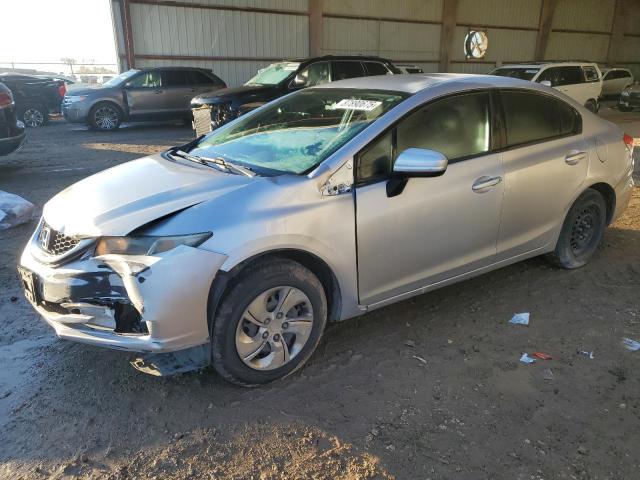 HONDA CIVIC LX 2014 with VIN 19XFB2F52EE216370 - Photo from auction