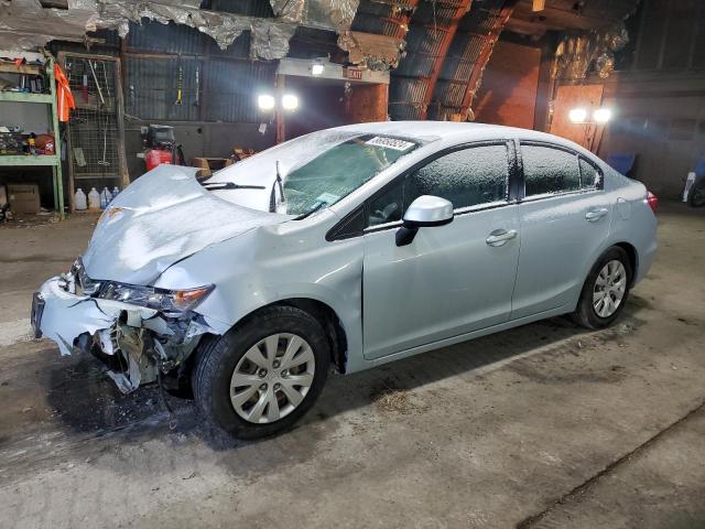 HONDA CIVIC LX 2012 with VIN 2HGFB2F55CH562643 - Photo from auction