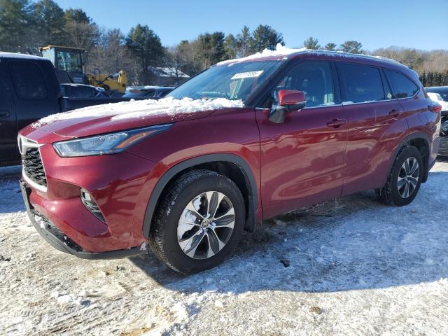 TOYOTA HIGHLANDER 2020 with VIN 5TDHZRBH6LS054243 - Photo from auction