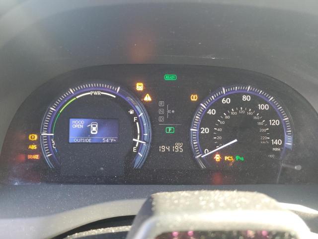 Photo 9 from auction – 2010 LEXUS HS 250H with VIN JTHBB1BA5A2012552