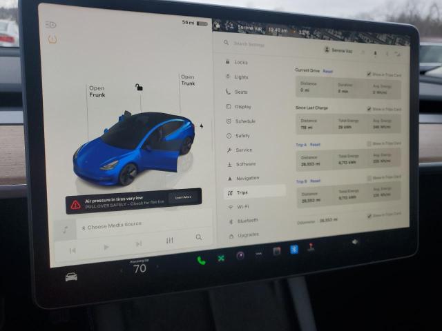 Photo 9 from auction – 2022 TESLA MODEL 3 with VIN 5YJ3E1EA6NF346309