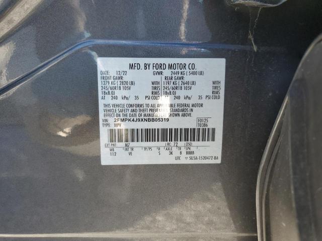 Photo 14 from auction – 2022 FORD EDGE SEL with VIN 2FMPK4J9XNBB05319