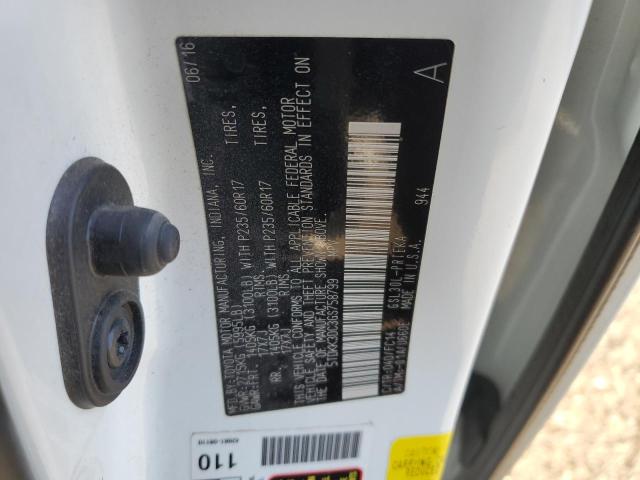 Photo 14 from auction – 2016 TOYOTA SIENNA LE with VIN 5TDKK3DC3GS758799